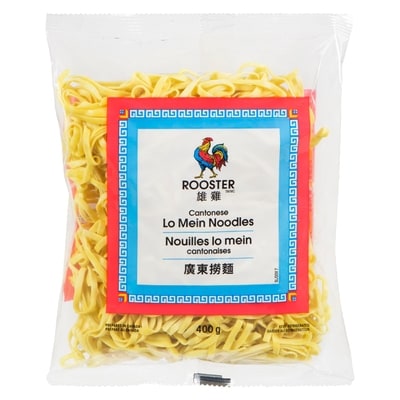 Rooster Nouilles Lo Mein cantonaises 400 g, 1,12 $/100g