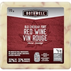 Bothwell Red Wine Aged Cheddar 170 g, $5.88/100g