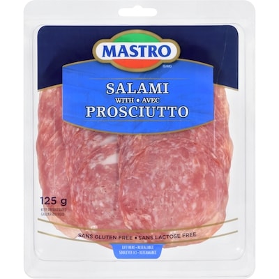 Mastro Salami with Prosciutto 125 g, $6.63/100g