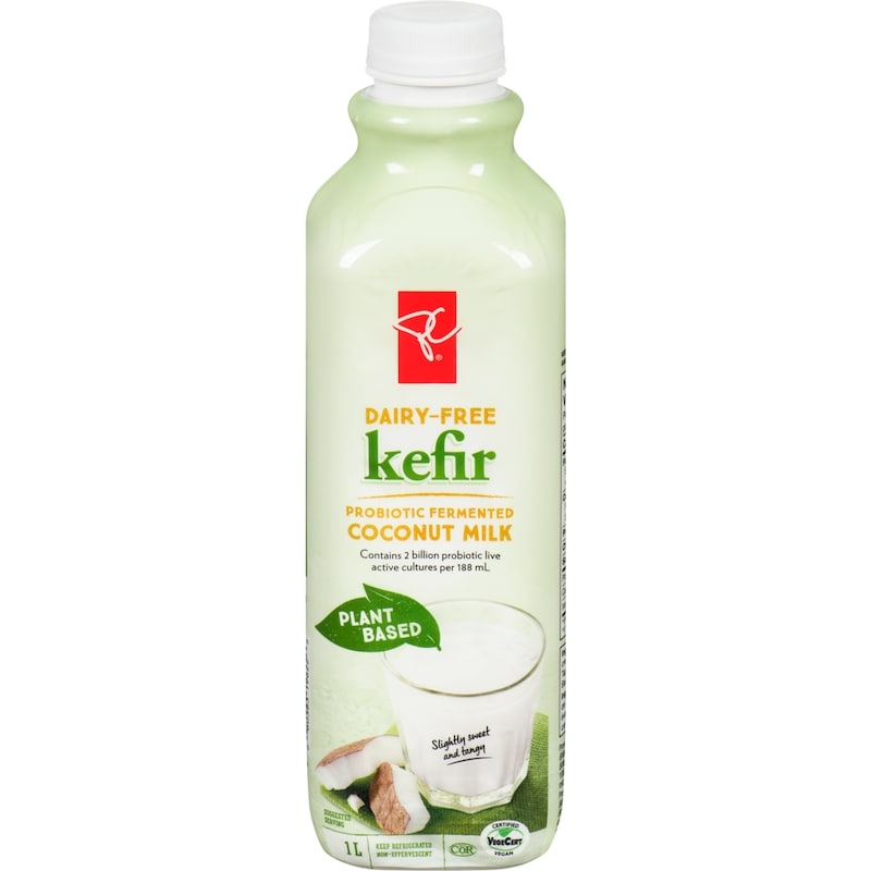 Plant Based Kefir Probiotic Fermented Coconut Milk