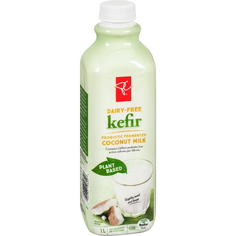 Plant Based Kefir Probiotic Fermented Coconut Milk