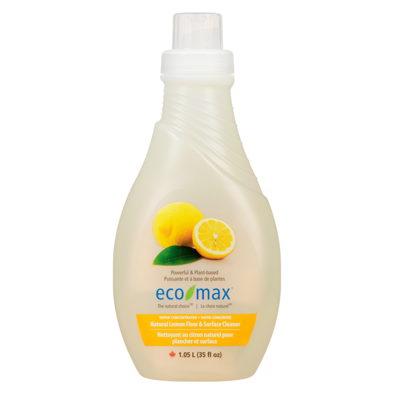 Eco-Max Floor & Surface Cleaner, Lemon - 1.05 l | Loblaws