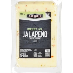 Bothwell Fromage Monterey Jack au piment jalapeño 540 g, 2,50 $/100g