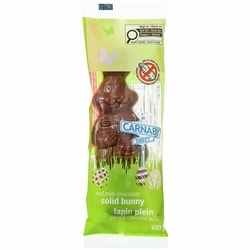 Carnaby Sweet Real Milk Chocolate Solid Bunny 100 g, $1.50/100g