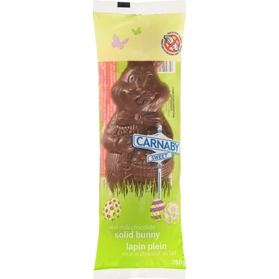 Carnaby Sweet Real Milk Chocolate Solid Bunny 350 g, $1.86/100g
