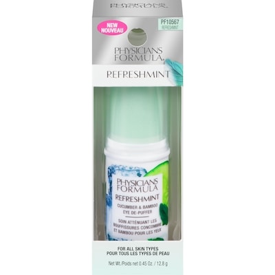 Physician's Formula Formula Cucumber & Bamboo Eye De-Puffer PF10567 Refreshmint 12.8 g, $132.73/100g