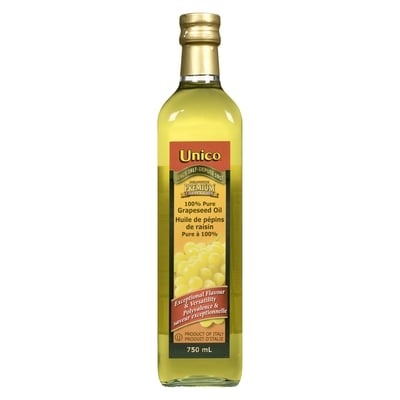 Unico 100% Pure Grapeseed Oil 750 ml, $1.20/100ml