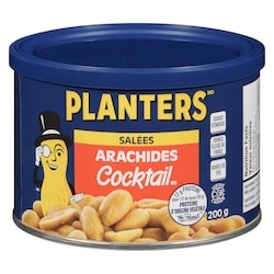 Planters Arachides Cocktail salées et grillées 200 g, 1,75 $/100g
