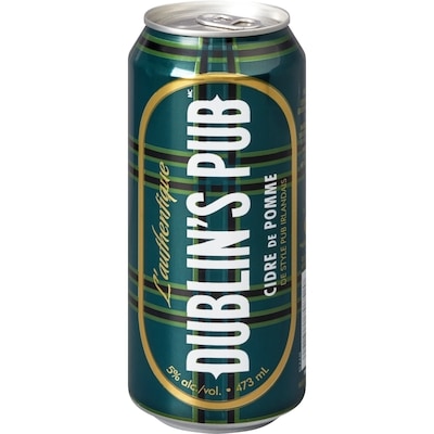 Dublin’s Pub Dublins Pub Cidre Authentique (Pièce d’identité requise au moment du ramassage) 473 ml, 0,57 $/100ml