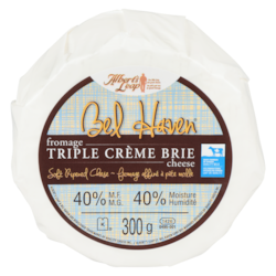  Bel Haven Fromage Triple Crème Brie 40% M.F. 300 g, 4,67 $/100g