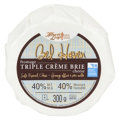 Finica Bel Haven Fromage Triple Crème Brie 40% M.F. 300 g, 4,67 $/100g