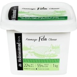 Homestead Feta Cheese 1 kg, $2.25/100g