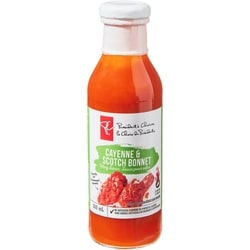 le Choix du Président Sauce pour ailes, cayenne et scotch bonnet 350 ml, 1,23 $/100ml
