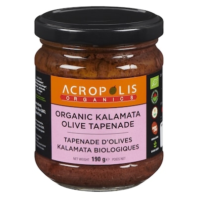 Acropolis Organics Olive Kalamata 190 g, $3.68/100g