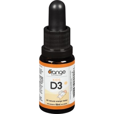 Orange Naturals Vitamin D3 Drops For Kids 15 ml, $86.60/100ml