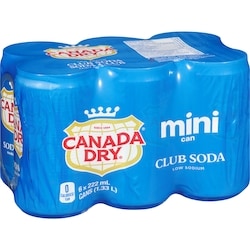 Canada Dry Club Soda - 6x222.0 ml | Zehrs