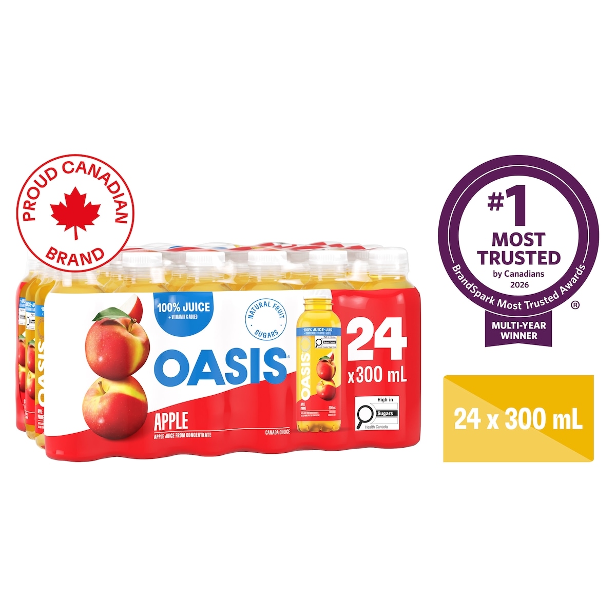 Oasis Classic 100% Apple Juice
