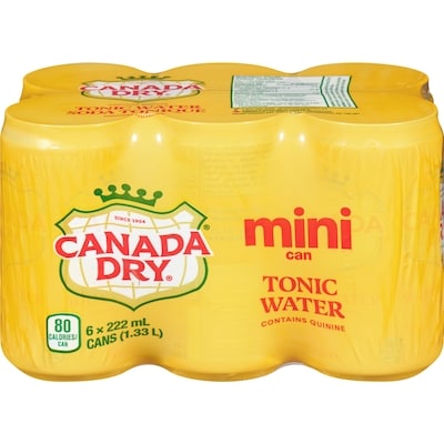 Canada Dry Tonic Water  6x222.0 ml, $0.33/100ml