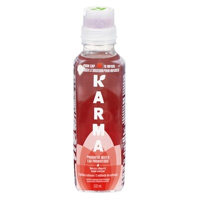 Karma Wellness Water Probiotics Berry Cherry 532 ml, $0.71/100ml