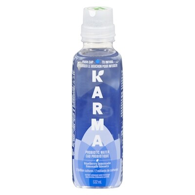 Karma Wellness Water Probiotics Blueberry Lemonade 532 ml, $0.71/100ml