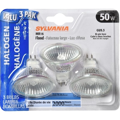 Sylvania Ampoule à DEL, 2 000 heures, 50 W MR16 1 ea, 16,50 $/1ch