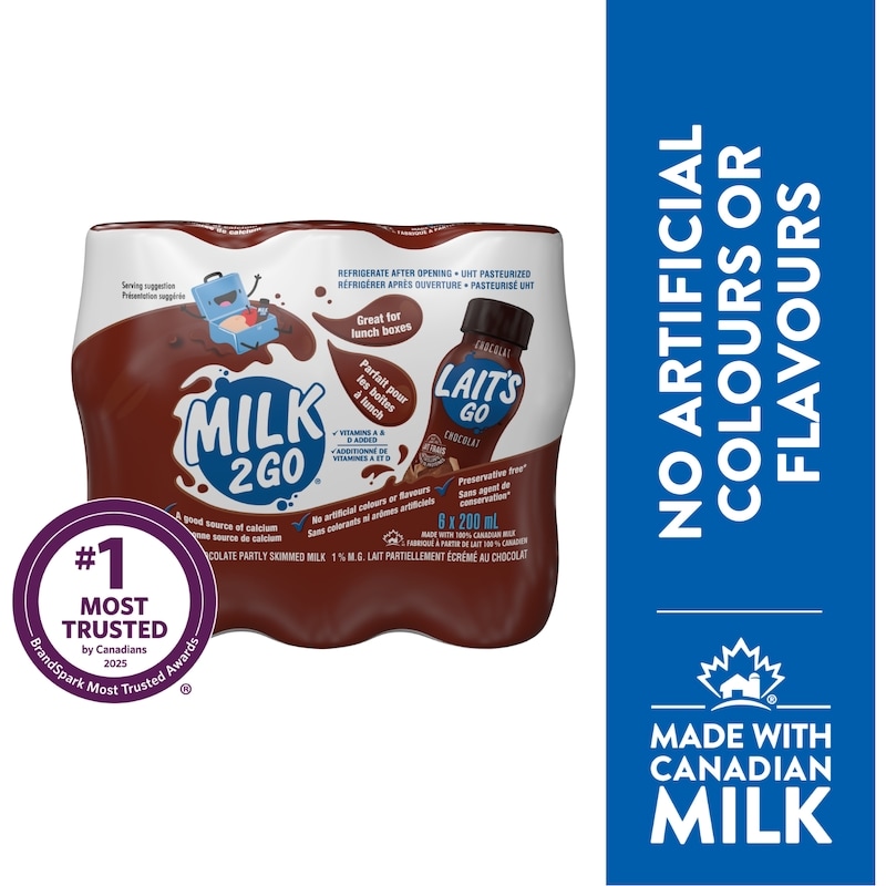 1% Chocolate Partly Skimmed Milk