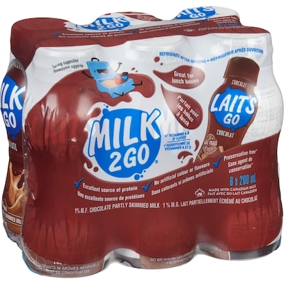 1% Chocolate Partly Skimmed Milk