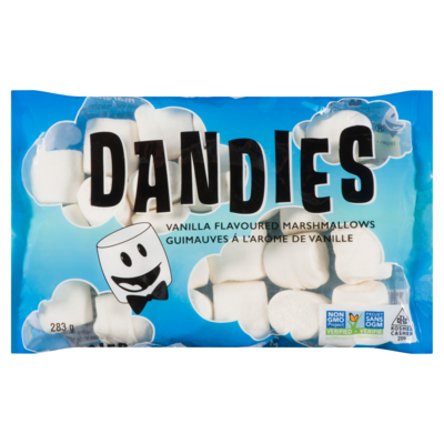 Dandies Guimauves A La Vanille 283 g, 2,65 $/100g