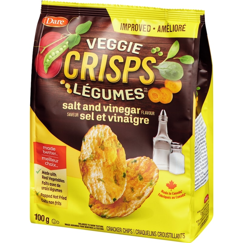 Veggie Crisps, Salt & Vinegar
