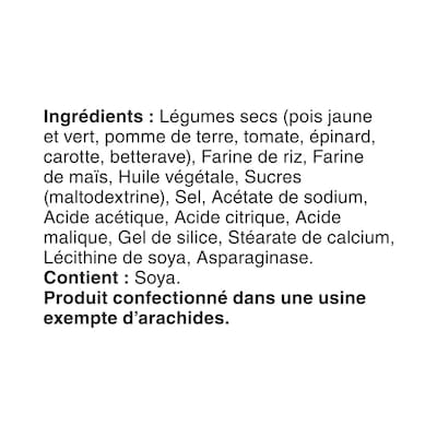 Crisps légumes Sel et vinaigre