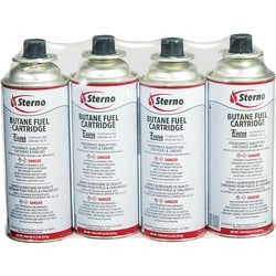 Sterno CandleLamp Butane Cartridge, 8oz 1 ea, $17.99/1ea