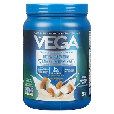 Vega® Protein & Greens, Noix de Coco et Amandes Protéines