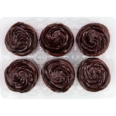 null Double Fudge Chocolate Cupcakes 255 g, $2.55/100g