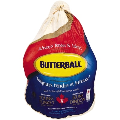 Butterball Butter Ball Frozen Turkey, 7-9 Kg 1 ea