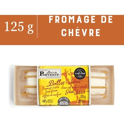 Saputo Fromage Paillot de chèvre 125 g, 7,99 $/100g