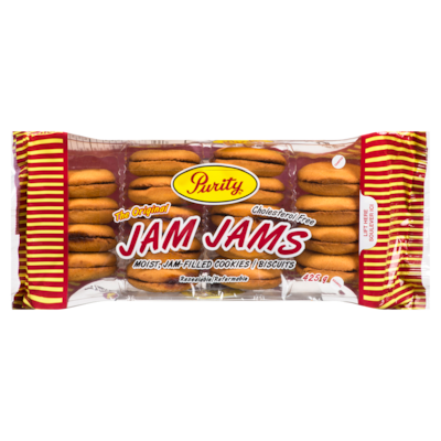 Purity Biscuits Jam Jams 425 g, 1,53 $/100g