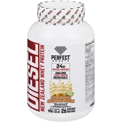 Perfect Sports Diesel New Zealand Whey Protein + Vanilla Ice Cream Flavour 908 g, 4,21 $/100g
