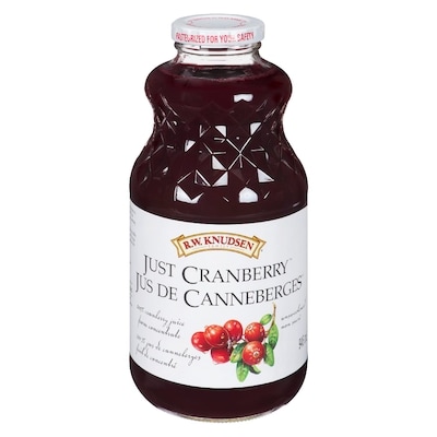 R.W. Knudsen Jus de canneberges Just 946 ml, 1,21 $/100ml