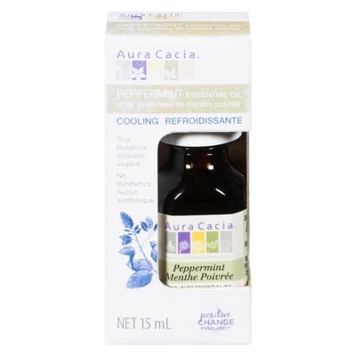 Aura Cacia Huile Essentielle de Menthe Poivrée 15 ml, 66,60 $/100ml