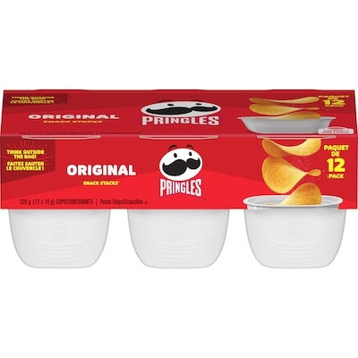 Pringles Snack Stacks Original 228 g, $3.29/100g