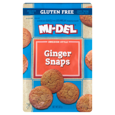 Midel Cookie Ginger Snap 227 g, $2.64/100g