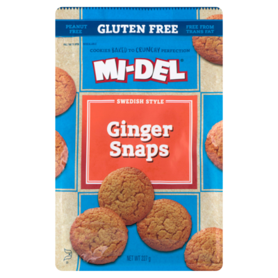 Mi-del Biscuit au gingembre 227 g, 2,64 $/100g