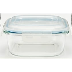 President's Choice Square Glass, Food Storage 1 ea, $9.00/1ea