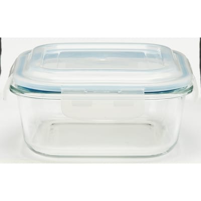 President's Choice Square Glass, Food Storage 1 ea, $9.00/1ea