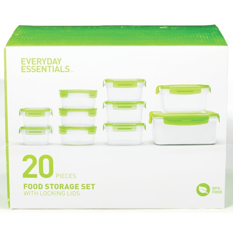 Locking Lid Set, 20Pc