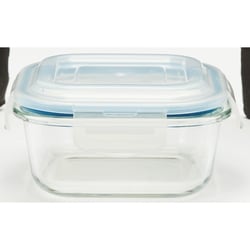 le Choix du Président Contenant carré pour aliments en verre 1 ea, 6,00 $/1ch