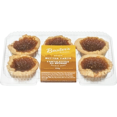 Baxter Raisin Butter Tarts 510 g, $1.96/100g