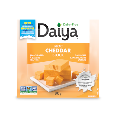 Daiya Dairy Free Cheddar Cheese Block 200 g, $3.25/100g
