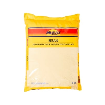 Suraj Farine de pois chiches desi (besan) 5 kg, 0,37 $/100g