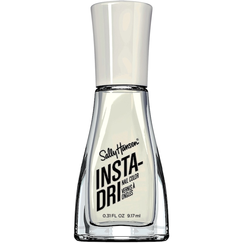 Insta-Dri Nail Polish, White On Time
